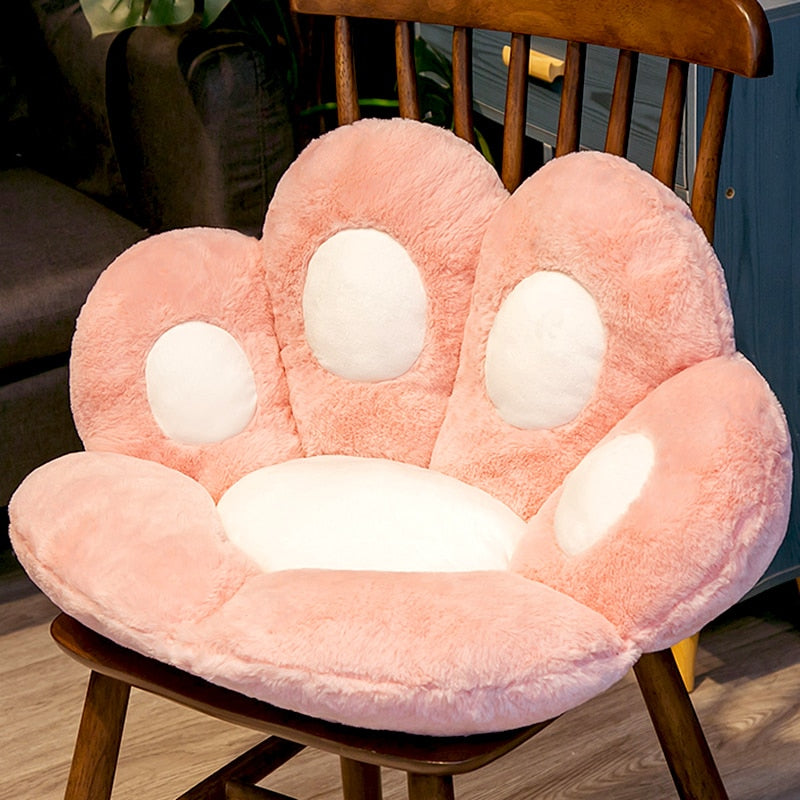 Kawaii Cat Paw Cushion Plush Pillow